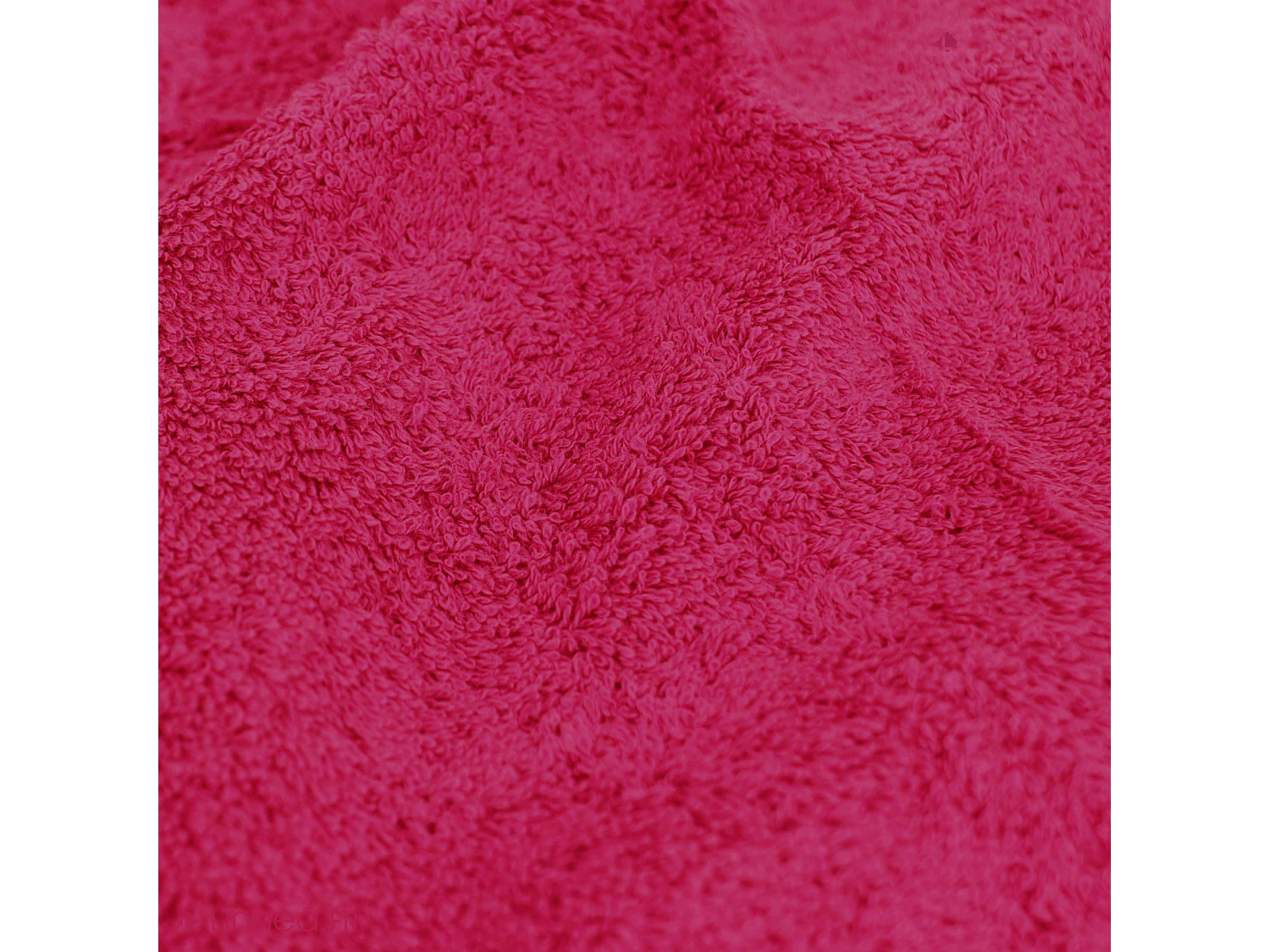 Serviette de toilette 50x100 cm coton peigné ALBA prune