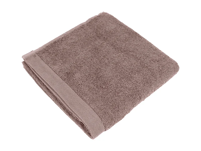 Serviette de toilette 50x100 cm SOFTY taupe