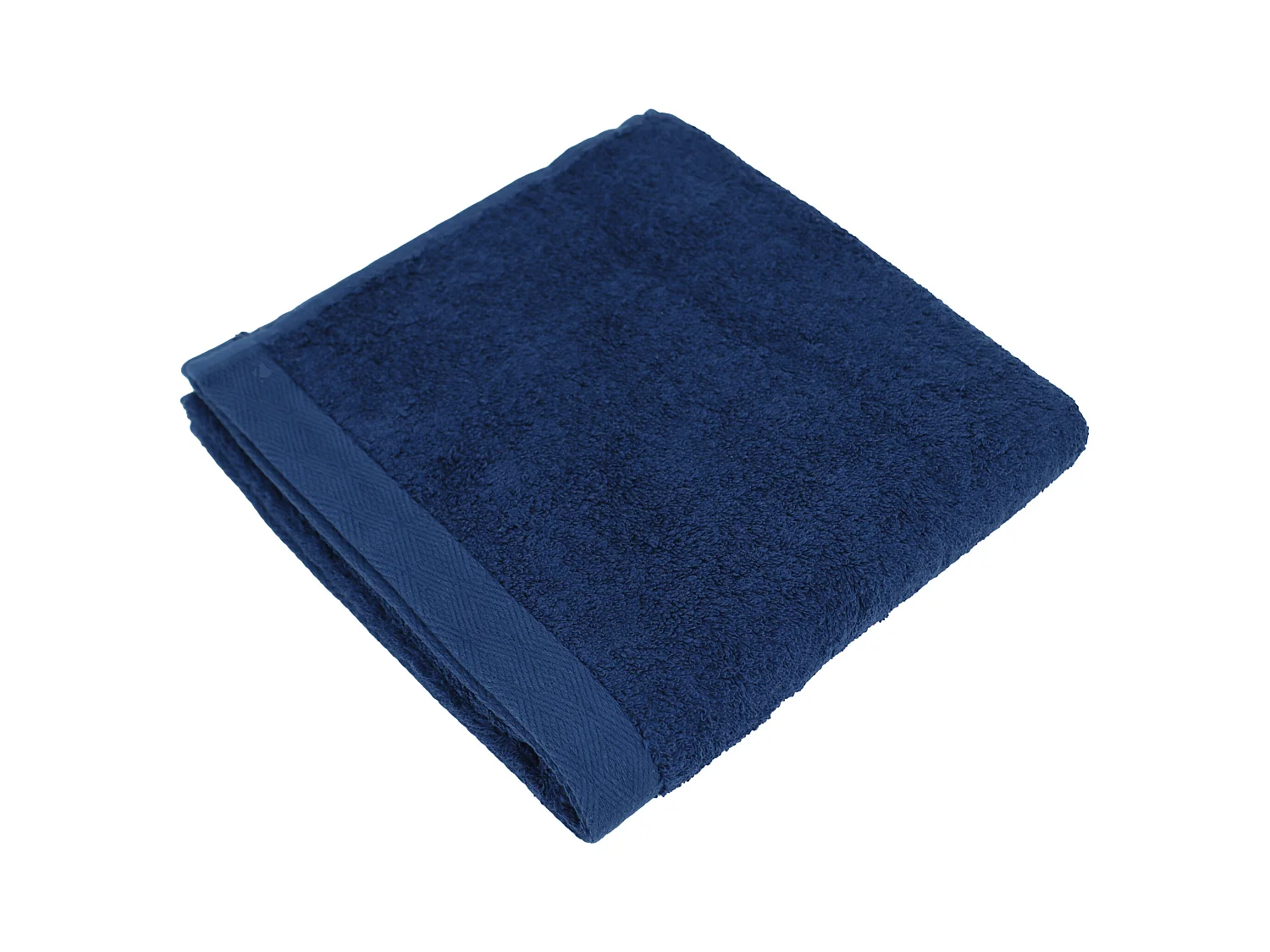 Serviette de toilette 50x100 cm SOFTY bleu marine