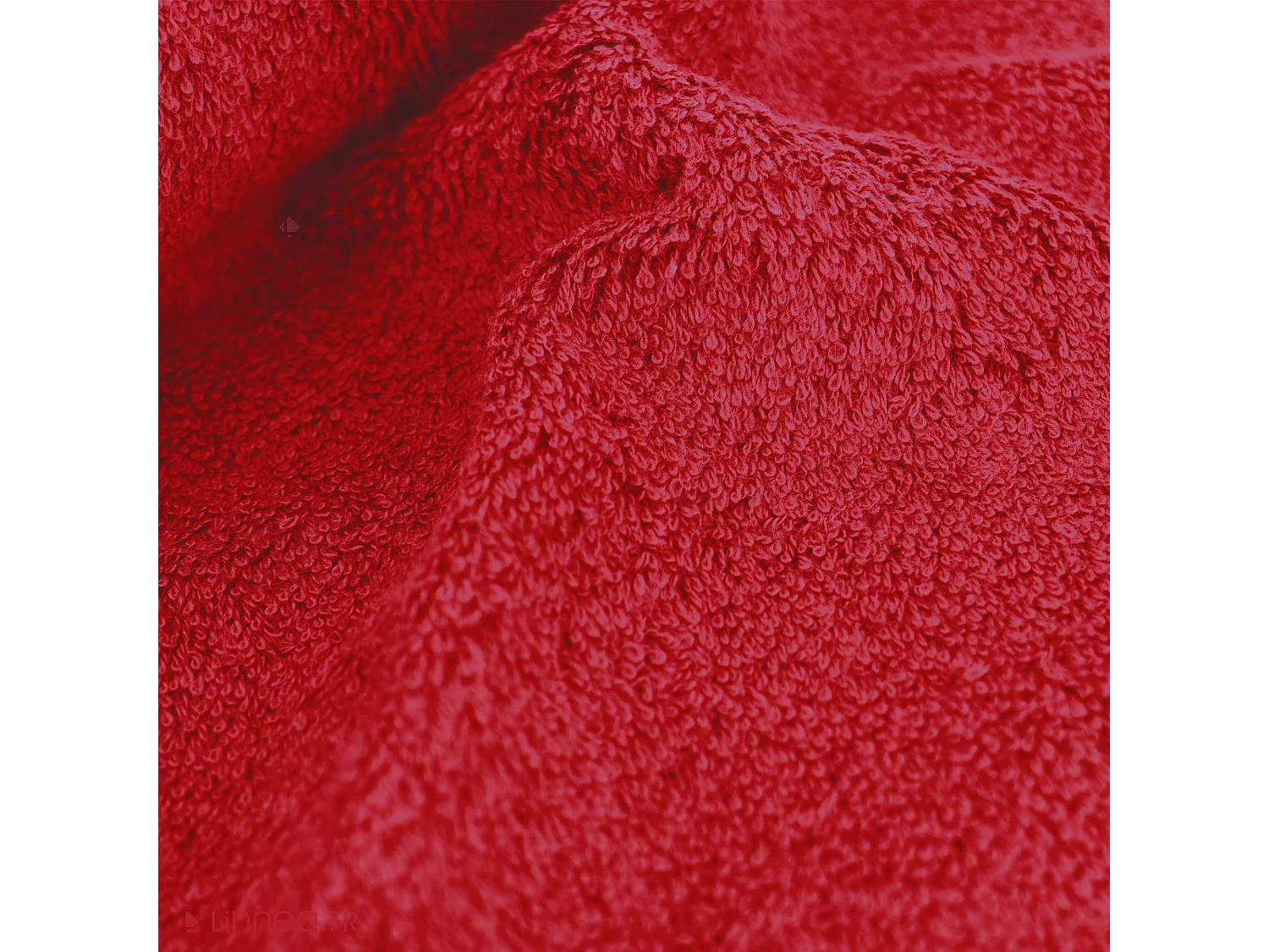 Serviette de toilette 50x100 cm coton peigné ALBA bordeaux