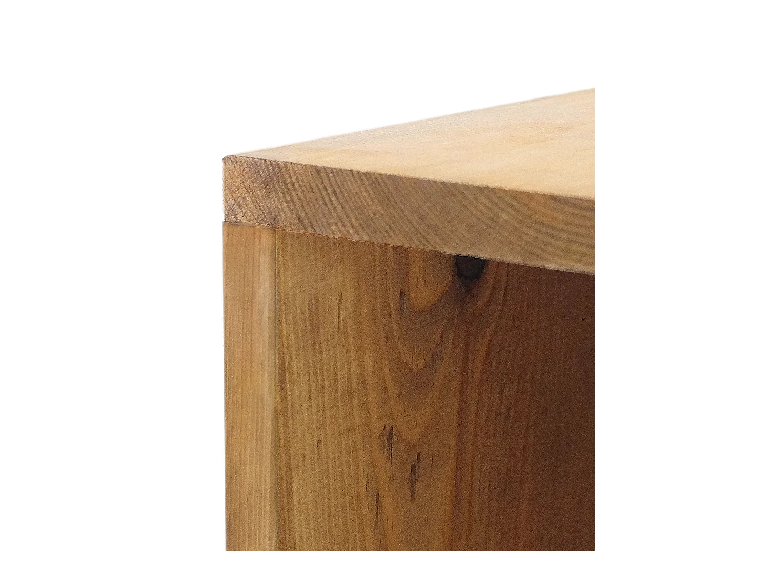 Table de chevet en bois de sapin vieilli 60x20cm - LINA - DECOWOOD
