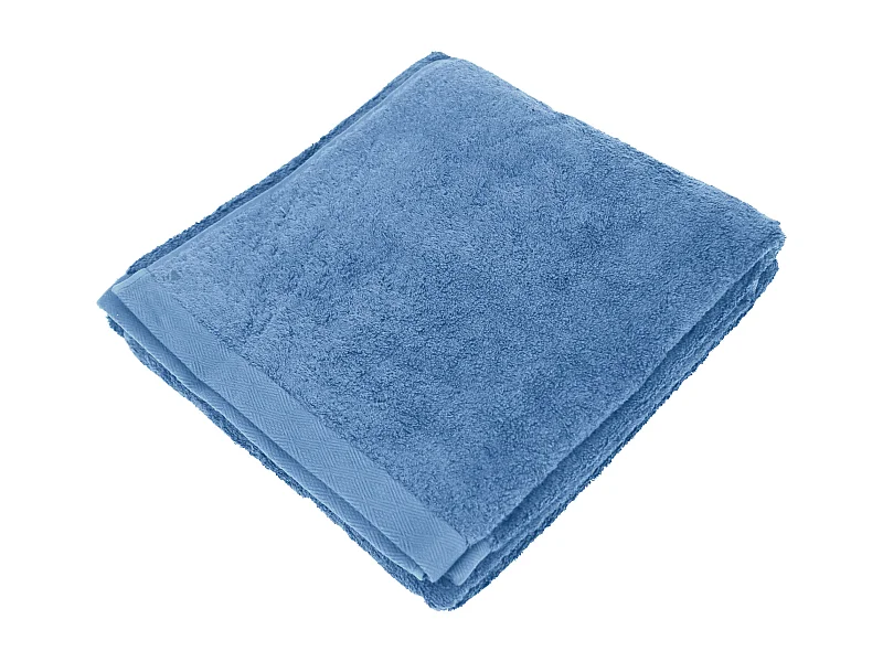 Drap de bain 100x150 cm SOFTY bleu mer
