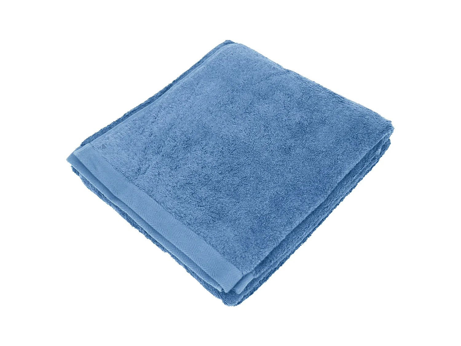 Drap de bain 100x150 cm SOFTY bleu mer
