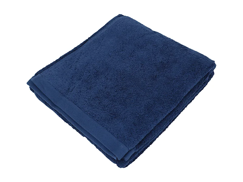 Drap de bain 100x150 cm SOFTY bleu marine