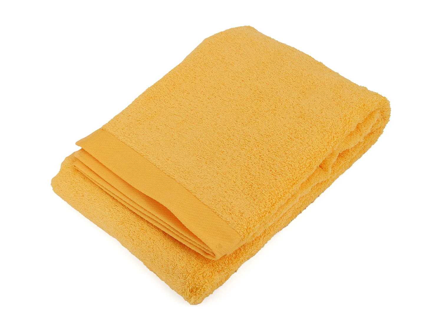 Drap de bain 100x150 cm coton peigné ALBA or