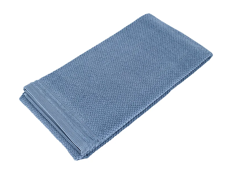 Drap de douche 70x140 cm DUNE bleu mer