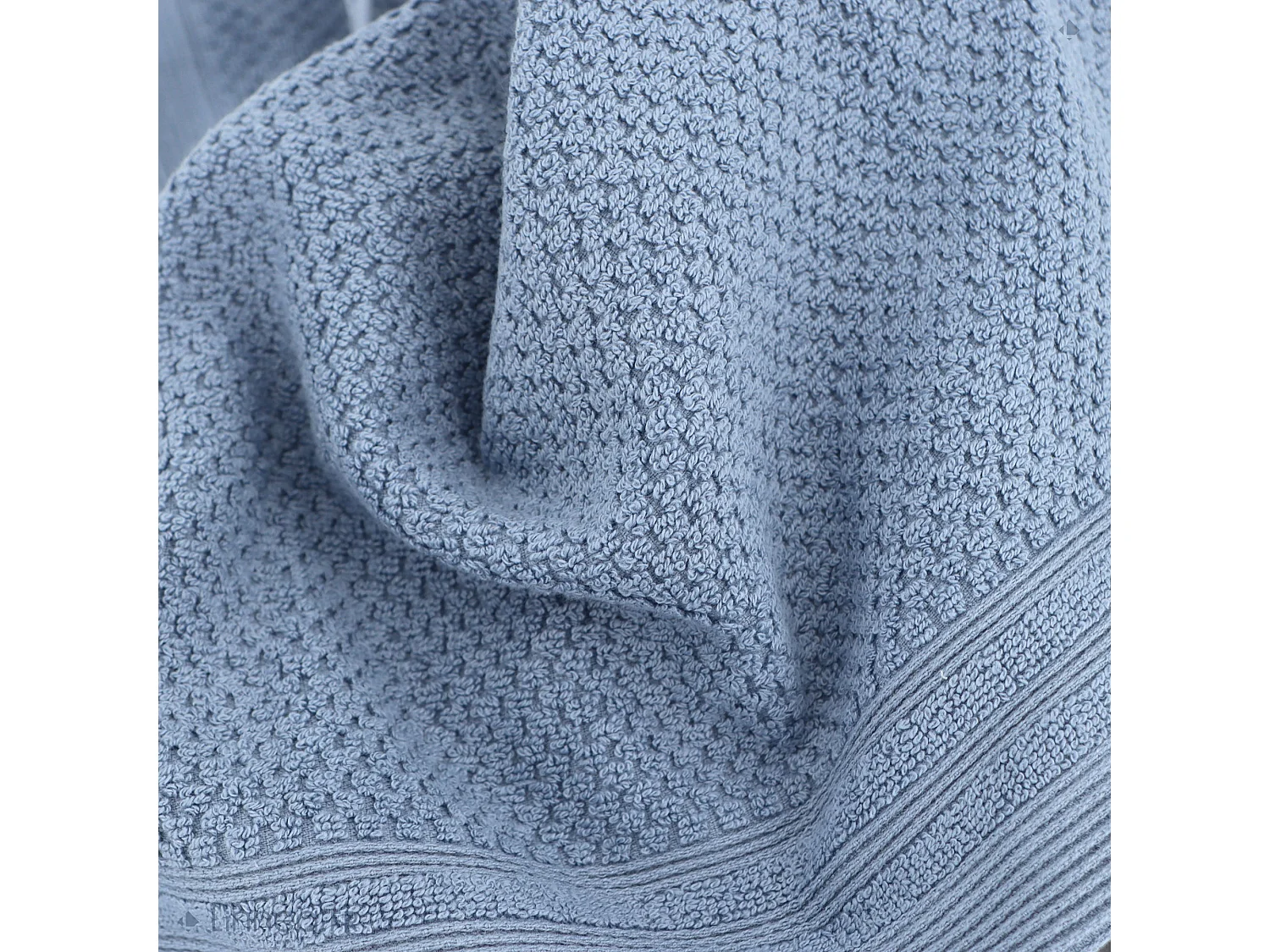 Drap de douche 70x140 cm DUNE bleu mer