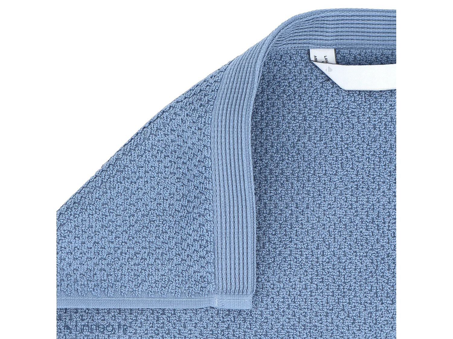 Drap de douche 70x140 cm DUNE bleu mer