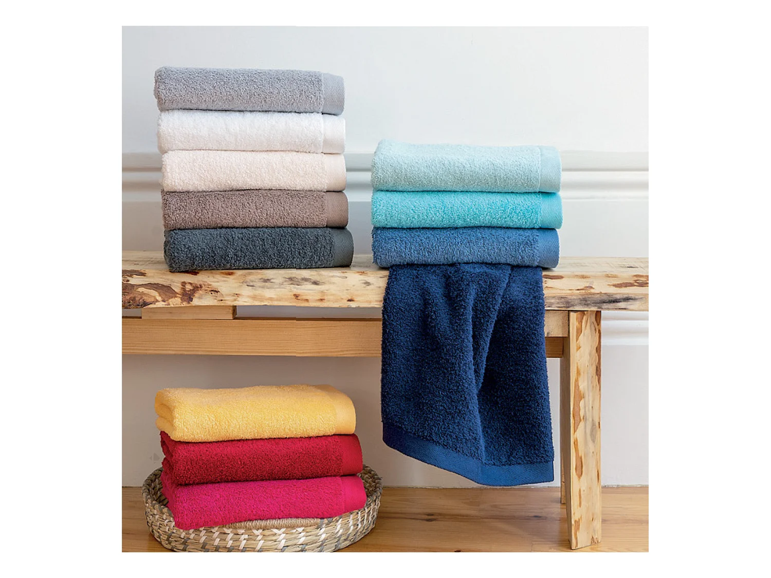 Drap de bain 100x150 cm SOFTY fuschia