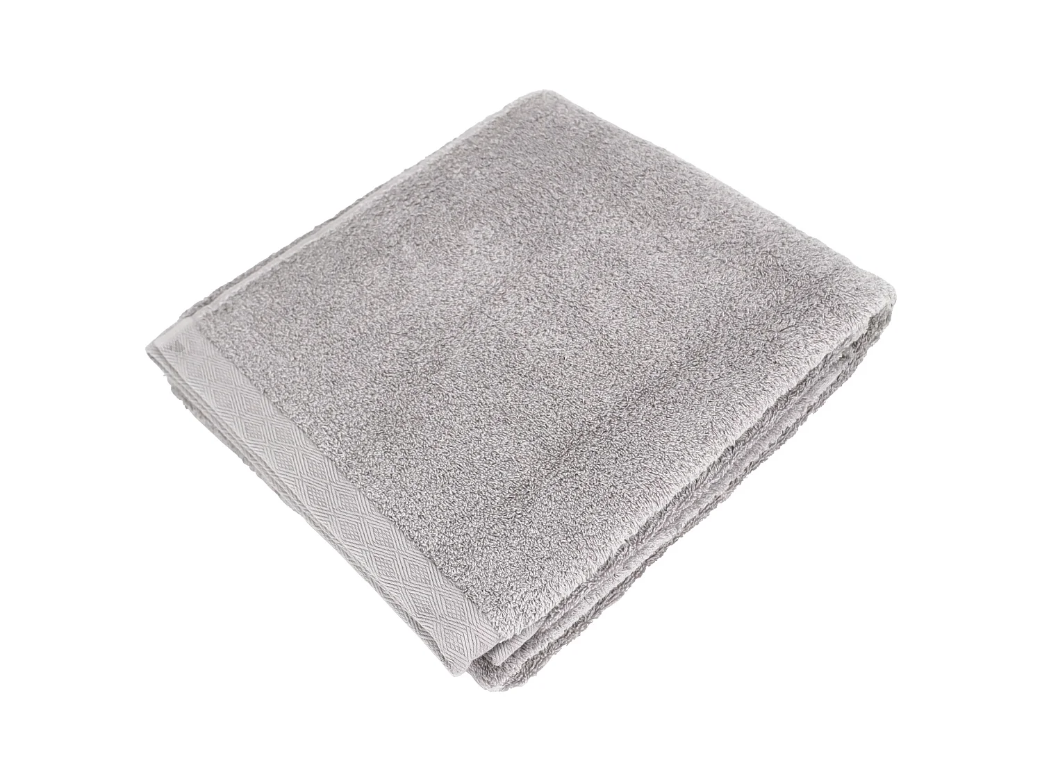 Drap de bain 100x150 cm SOFTY argent