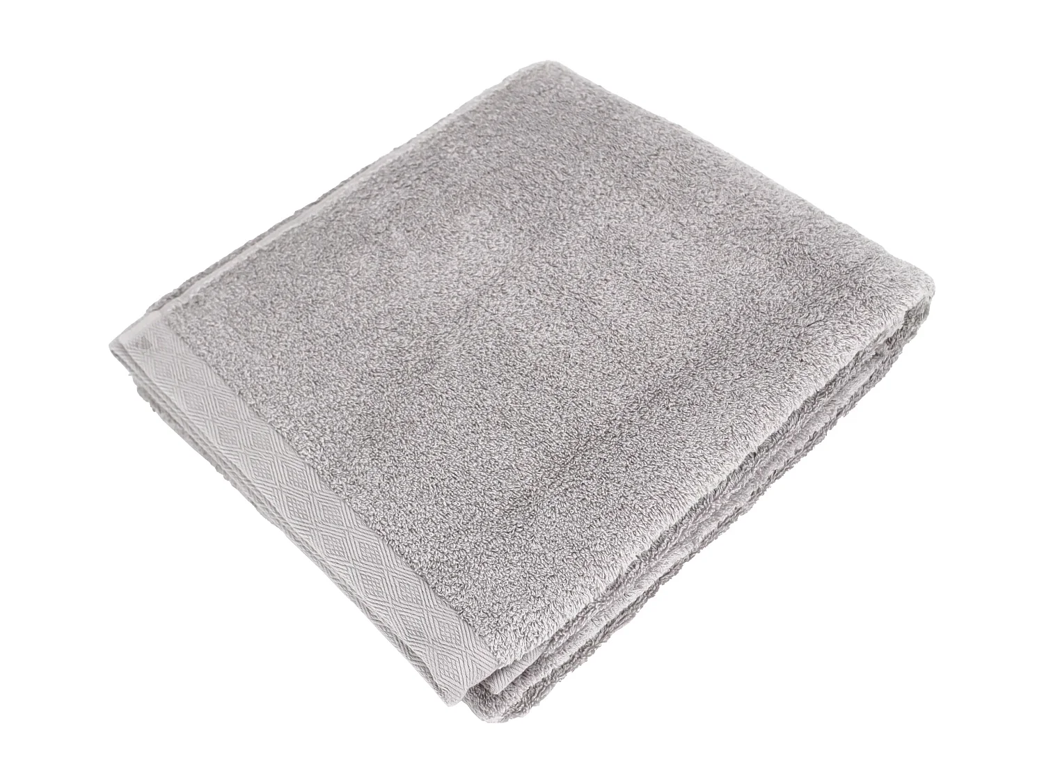 Drap de bain 100x150 cm SOFTY argent