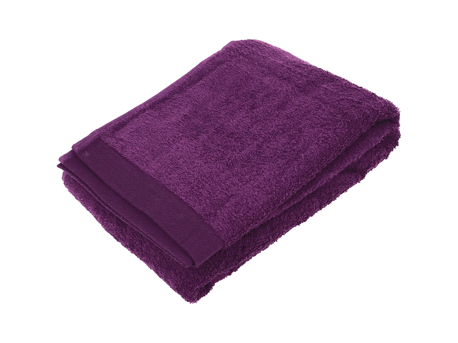 Drap de bain 100x150 cm coton peigné ALBA violet
