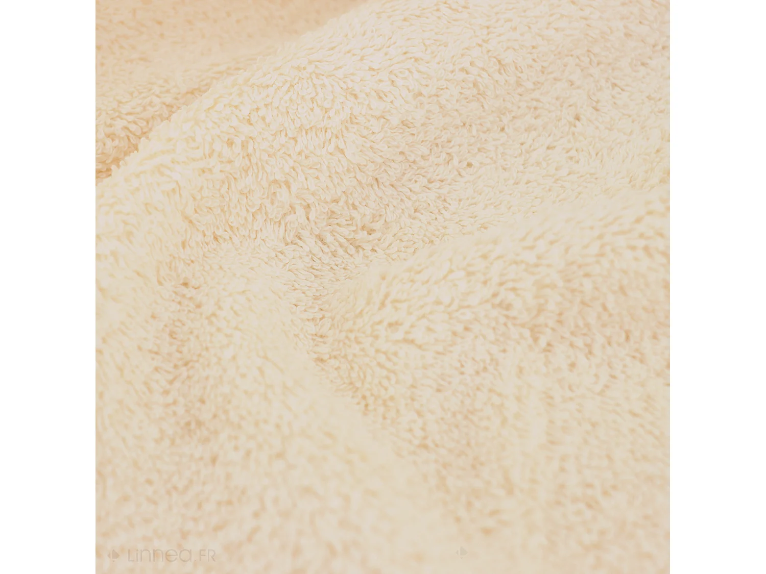 Drap de douche 70x140 cm coton peigné ALBA ivoire