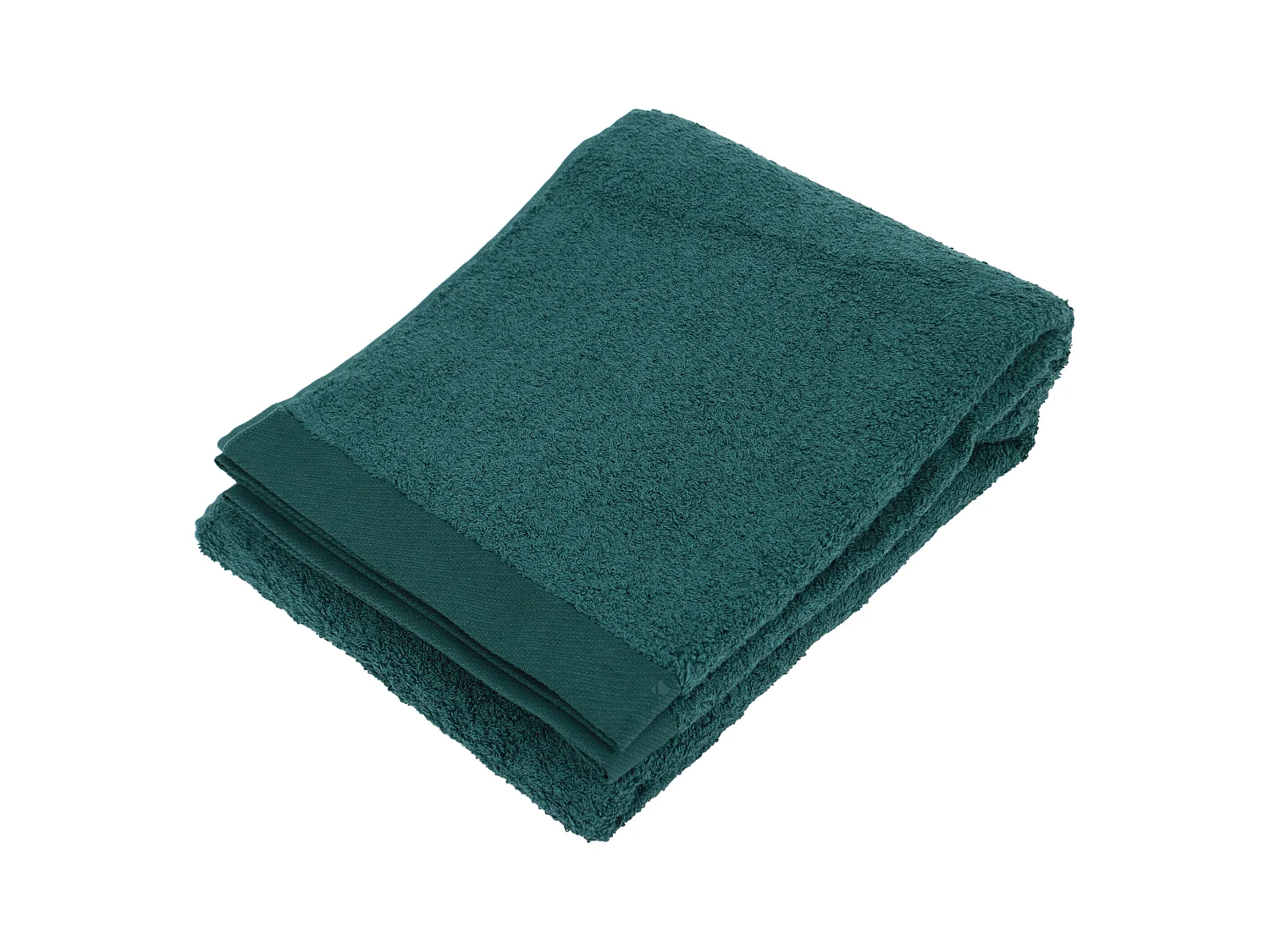 Drap de bain 100x150 cm coton peigné ALBA kaki