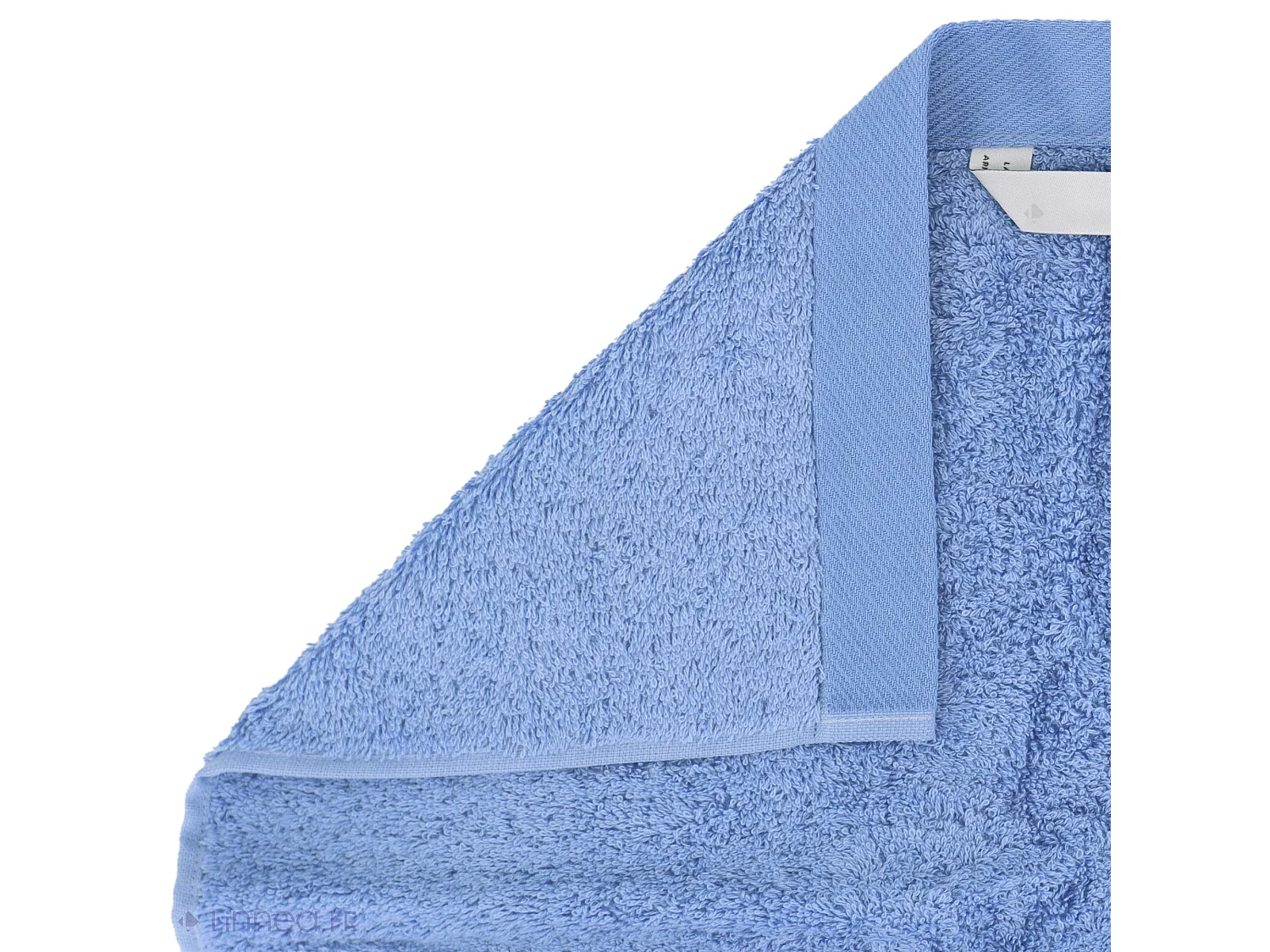 Drap de douche 70x140 cm coton peigné ALBA bleu mer