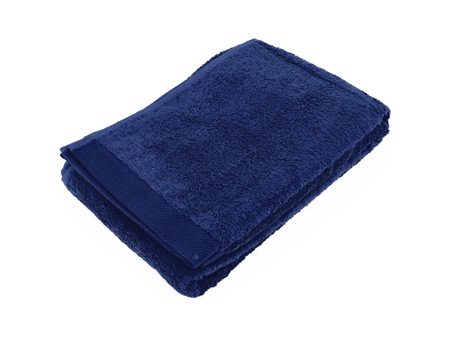 Drap de bain 100x150 cm coton peigné ALBA ultramar