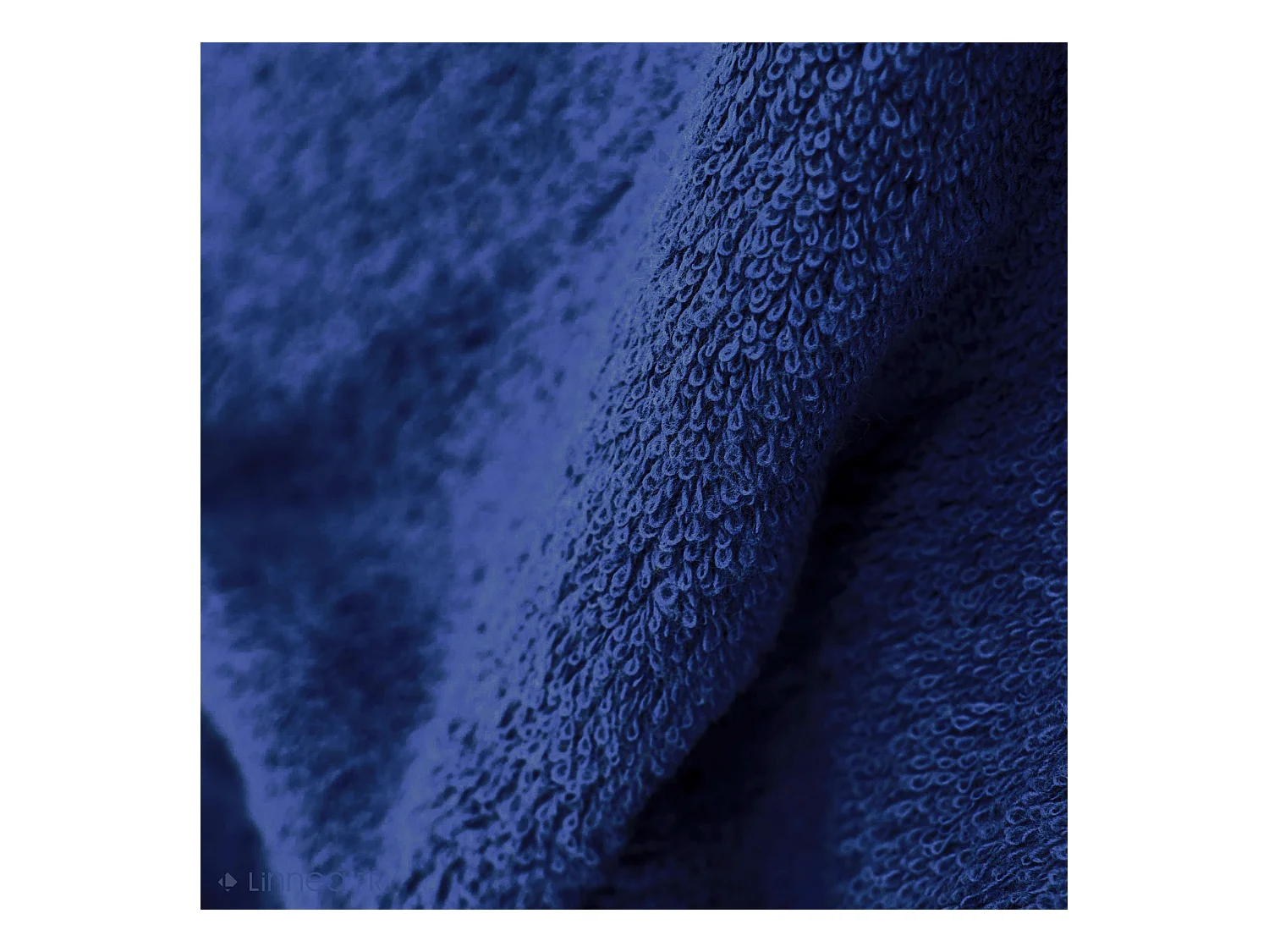 Drap de bain 100x150 cm coton peigné ALBA ultramar