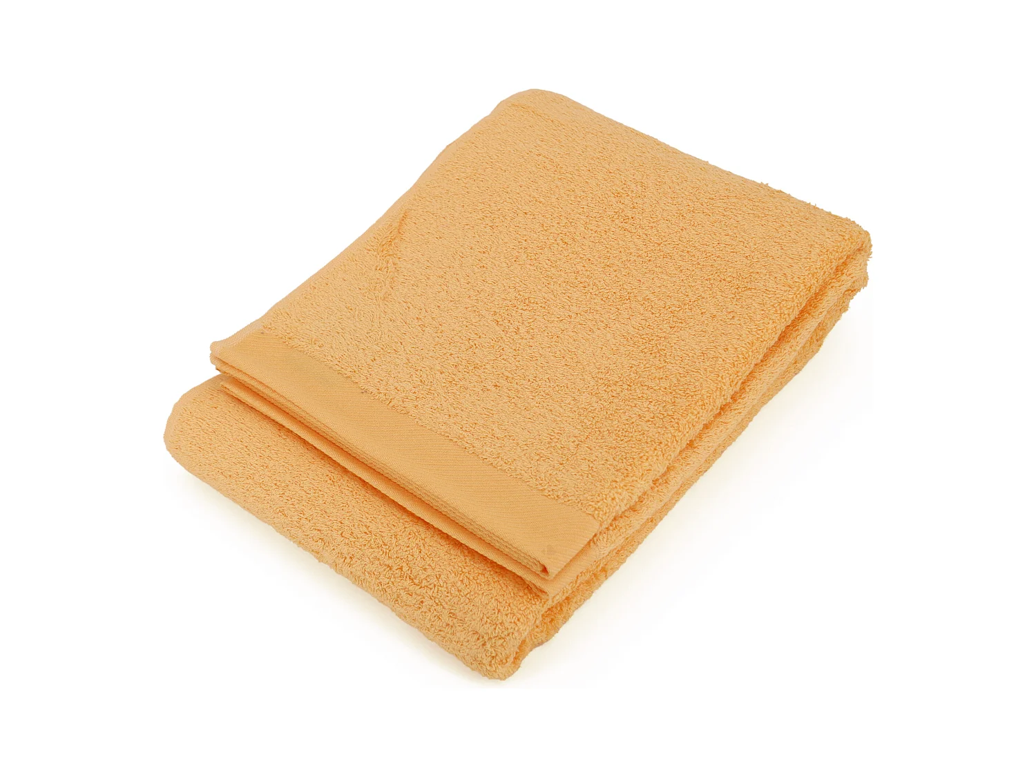 Drap de bain 100x150 cm coton peigné ALBA vanille