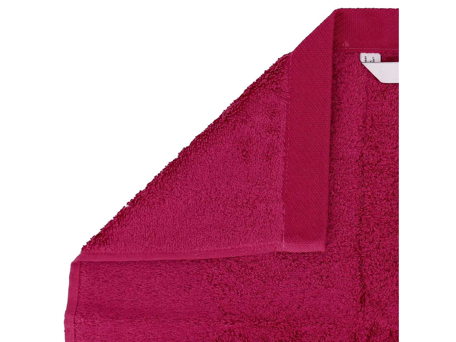 Drap de bain 100x150 cm coton peigné ALBA prune