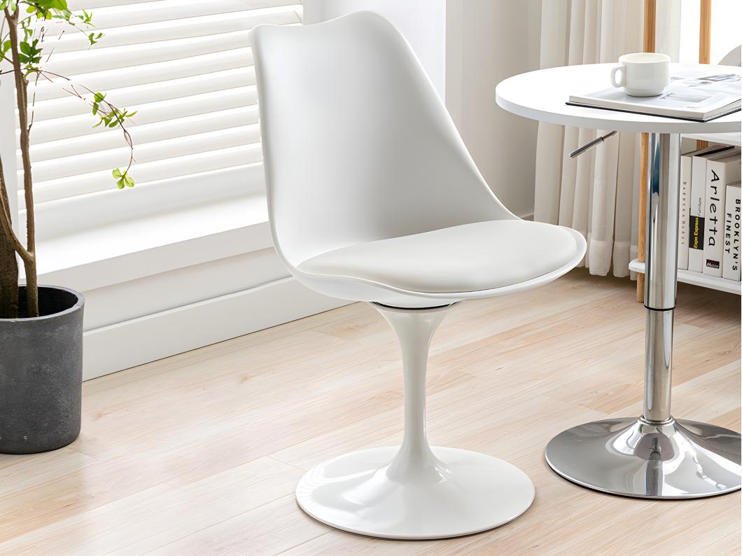 Set van 2 stoelen van polypropyleen en metaal - Wit - XAFY