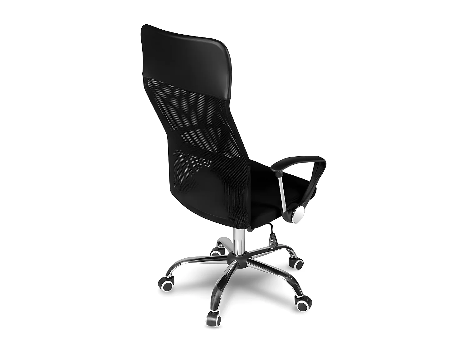 NIME - Fauteuil ergonomique avec accoudoirs - Hauteur ajustable -  Dossier inclinable - En maille aérée