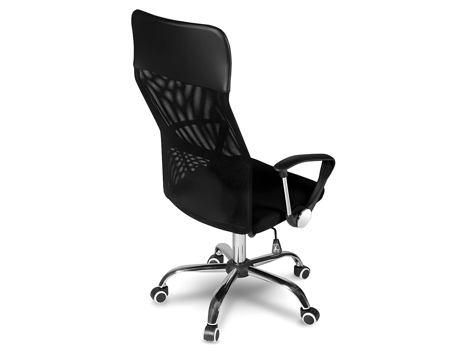 NIME - Sillón ergonómico con reposabrazos - Altura regulable - Respaldo reclinable - De malla aireada