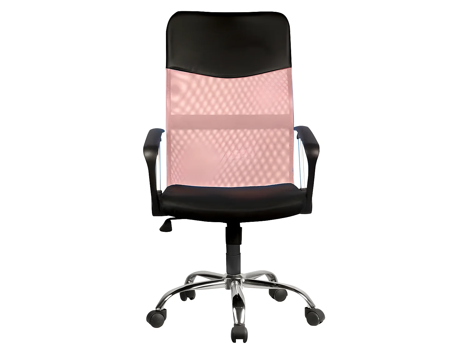 NIME - Fauteuil ergonomique avec accoudoirs - Hauteur ajustable -  Dossier inclinable - En maille aérée