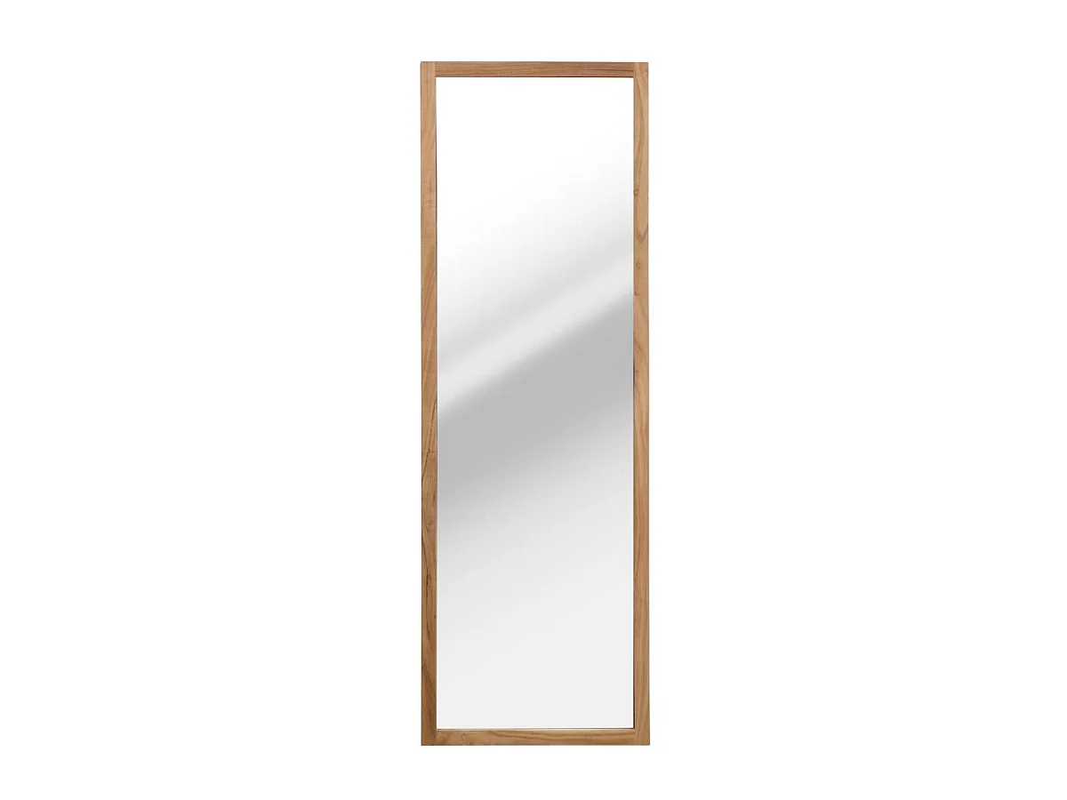 Miroir avec rangements bois d'acacia Salta