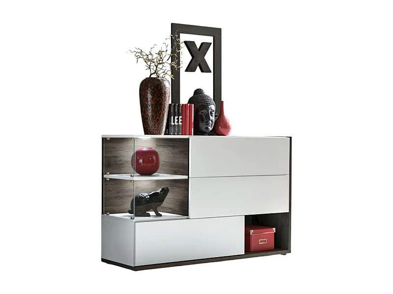 Buffet KLIS – Enfilade trois portes et trois niches