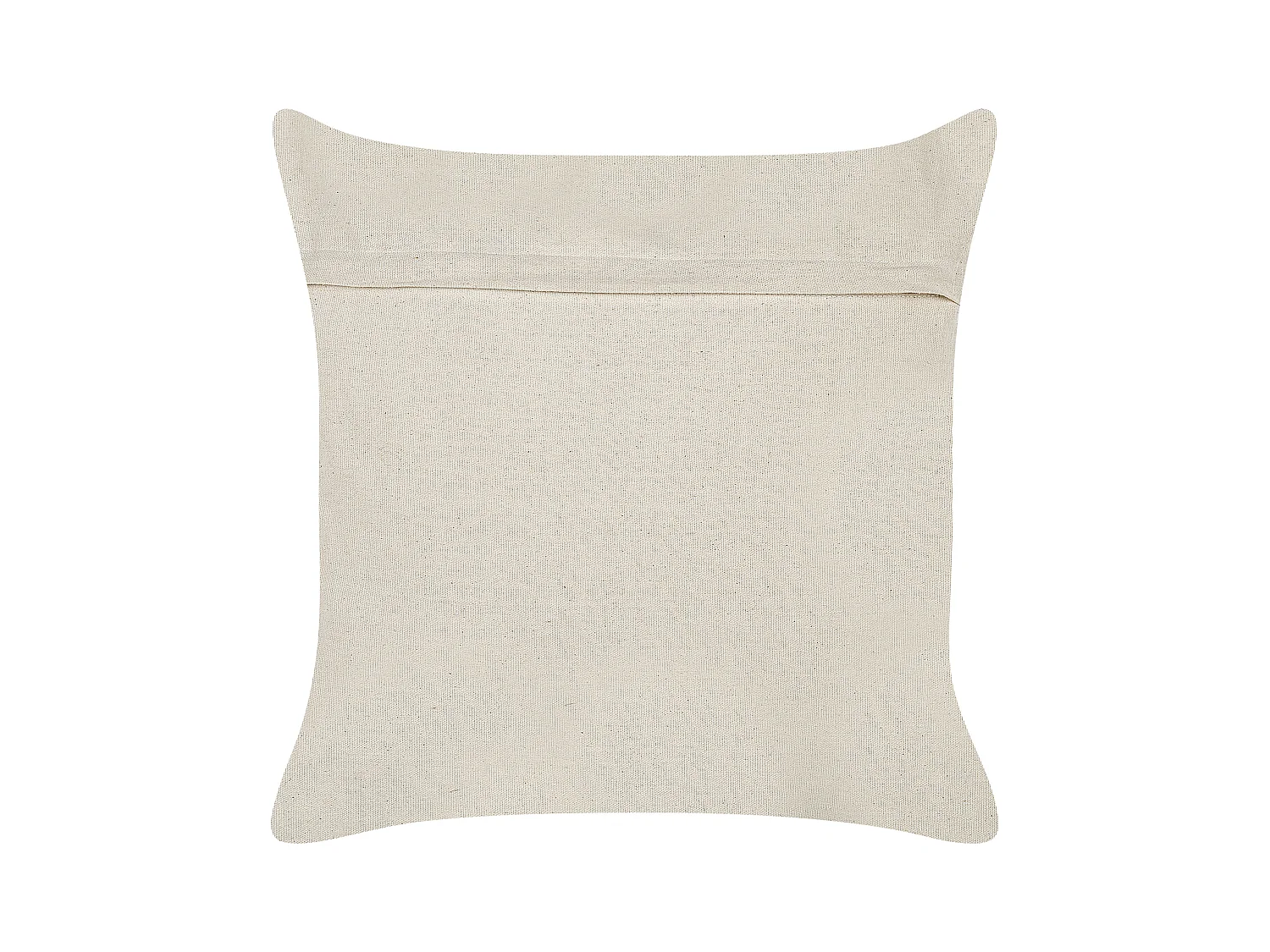 Zestaw 2 poduszek dekoracyjnych ALOCASIA Bawełna 45 x 45 cm Beżowy Wzór geometryczny