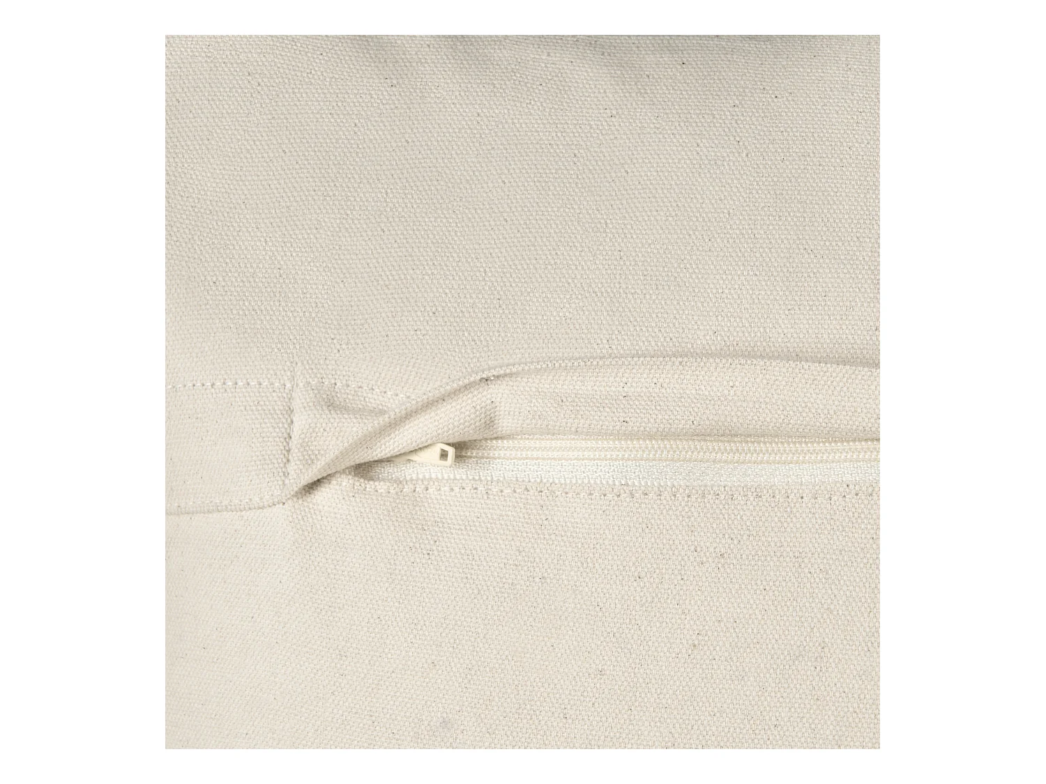 Zestaw 2 poduszek dekoracyjnych ALOCASIA Bawełna 45 x 45 cm Beżowy Wzór geometryczny