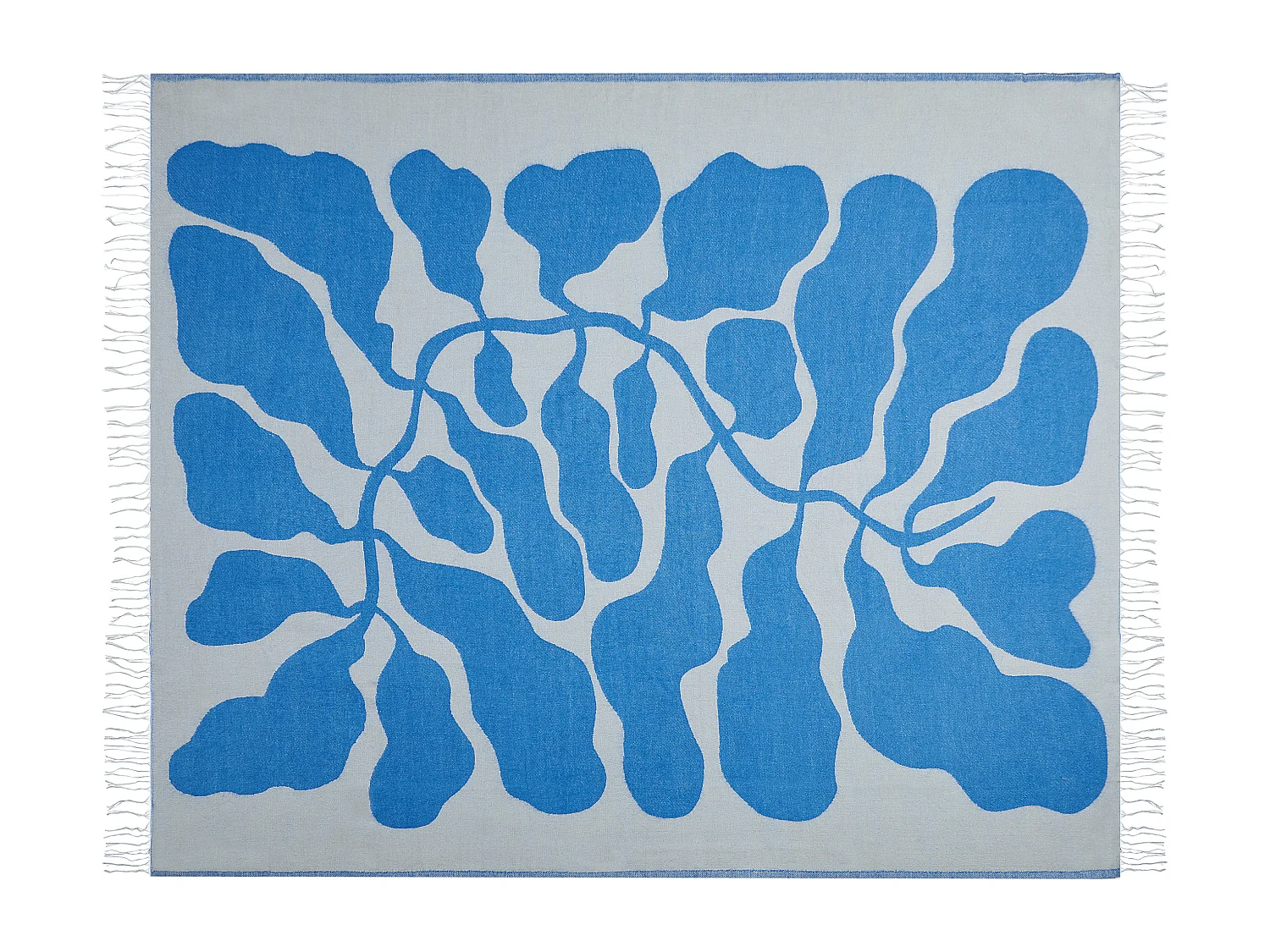 Coperta KIHUN Tessuto 130 x 170 cm Blu