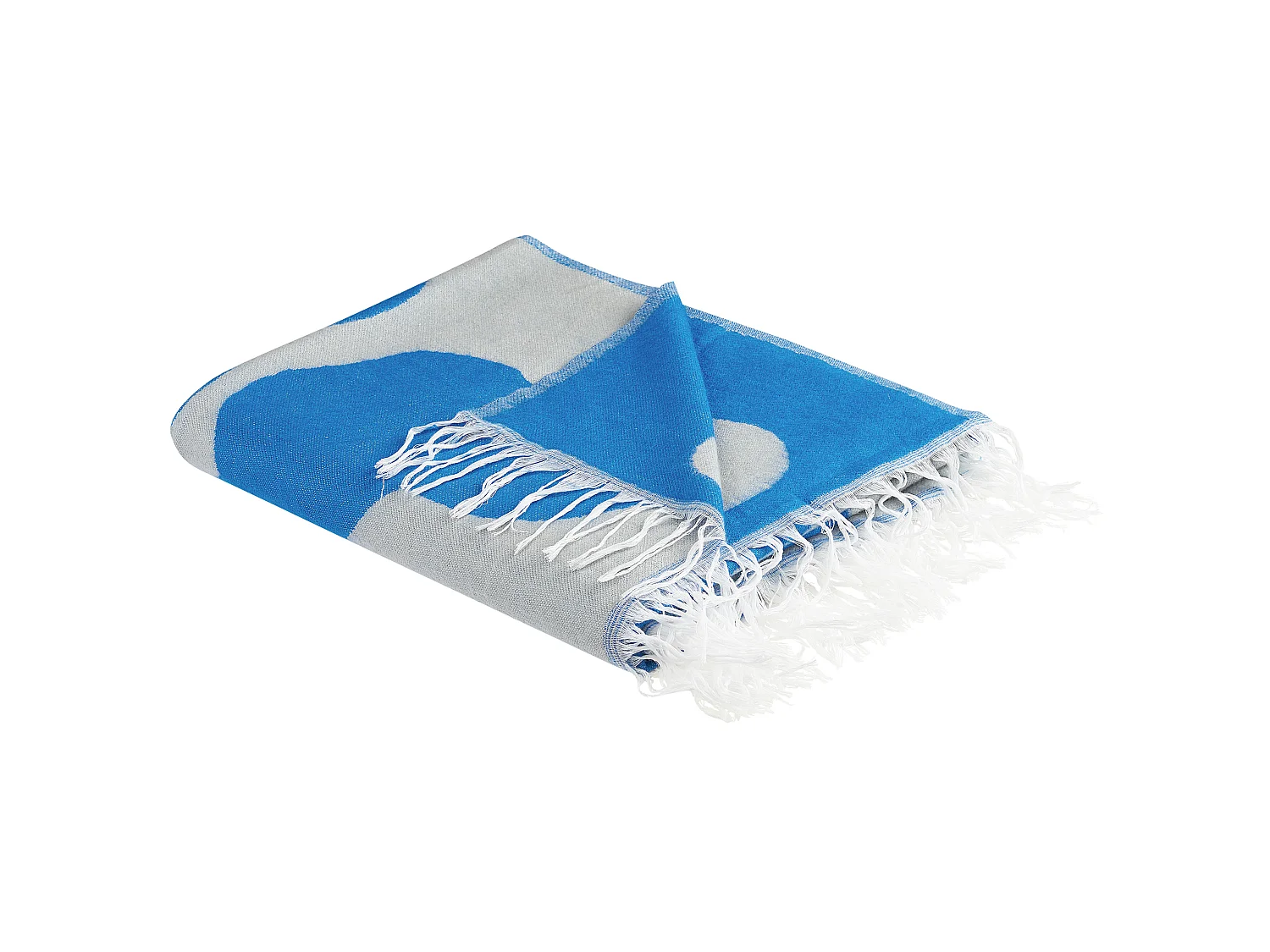 Blanket KIHUN Fabric 130 x 170 cm Blue