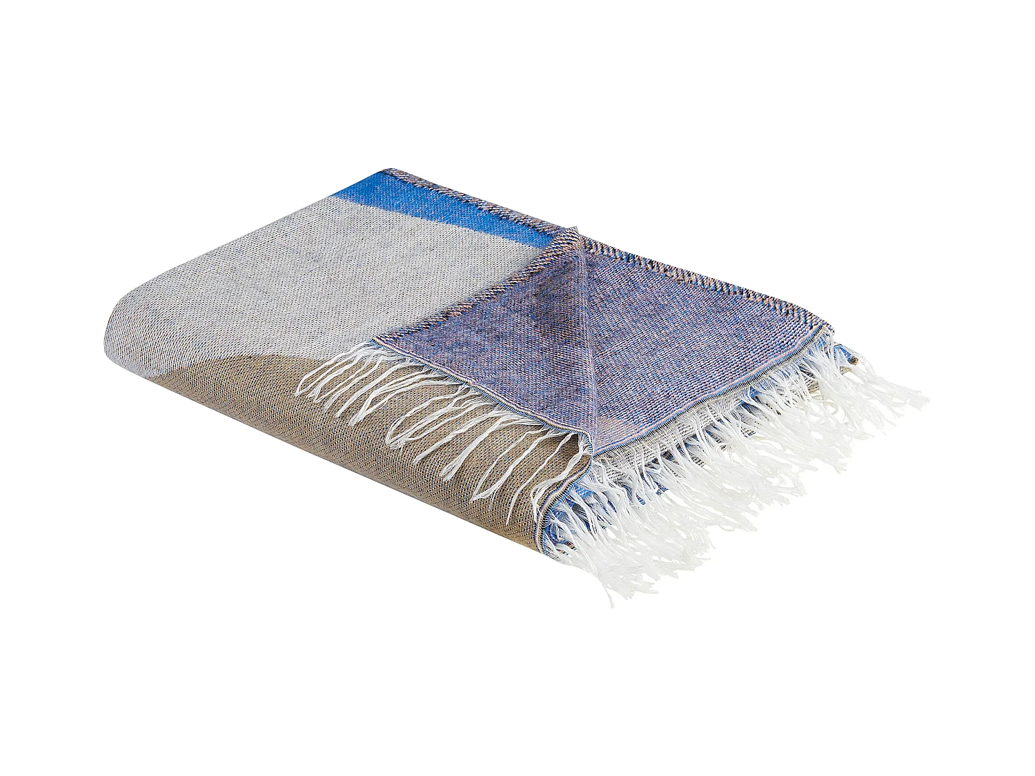 Manta YALADI Tela 130 x 170 cm Multicolor