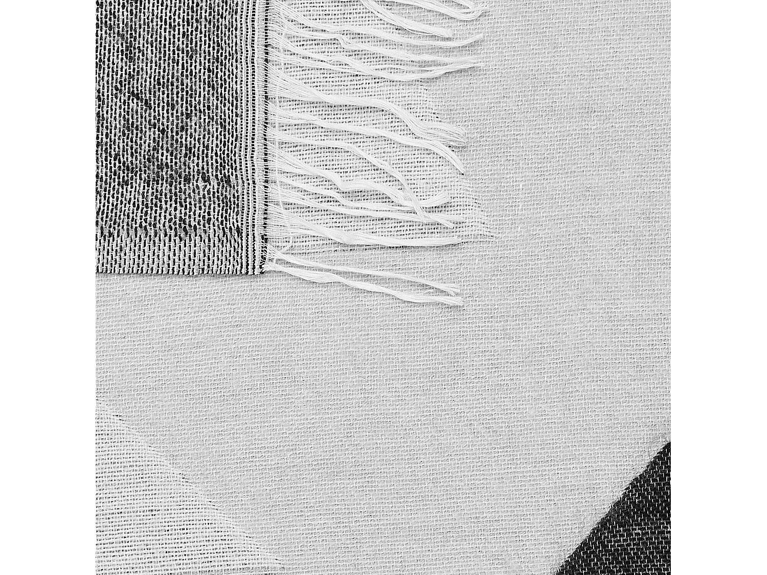 Couverture KATTIKE Tissu 130 x 170 cm Gris