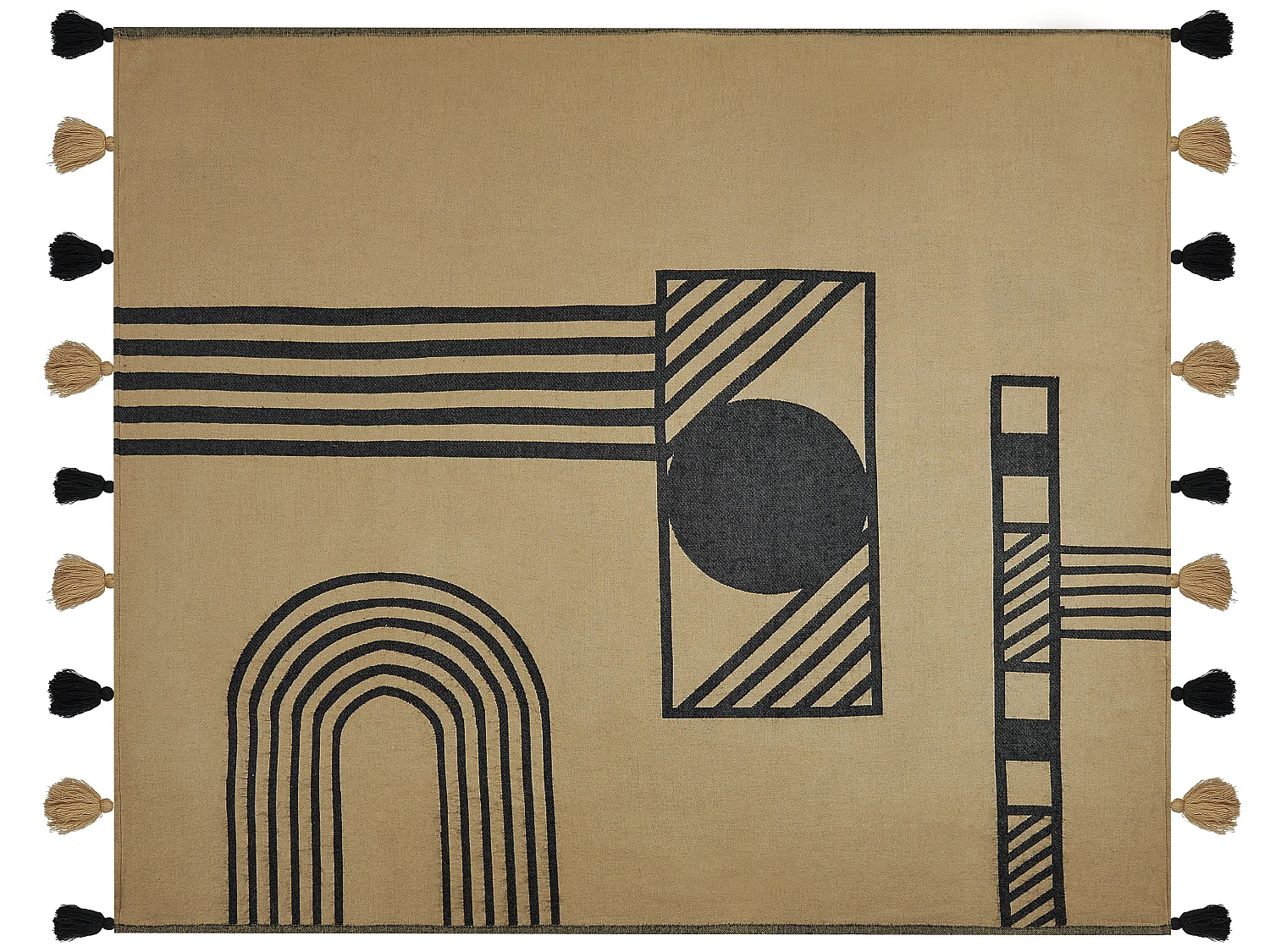 Coperta THAPREK Tessuto 130 x 170 cm Beige