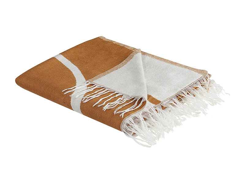 Coperta PALHI Tessuto 130 x 170 cm Arancione