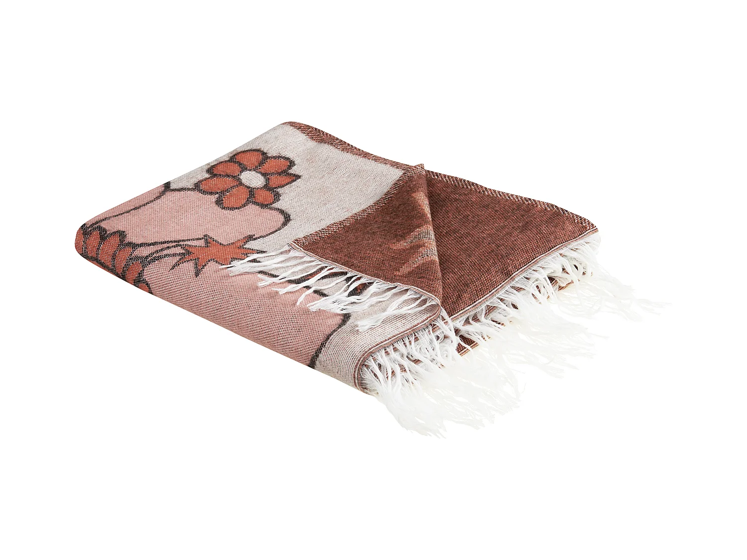 Plaid DARAU 130 x 170 cm Multicolor