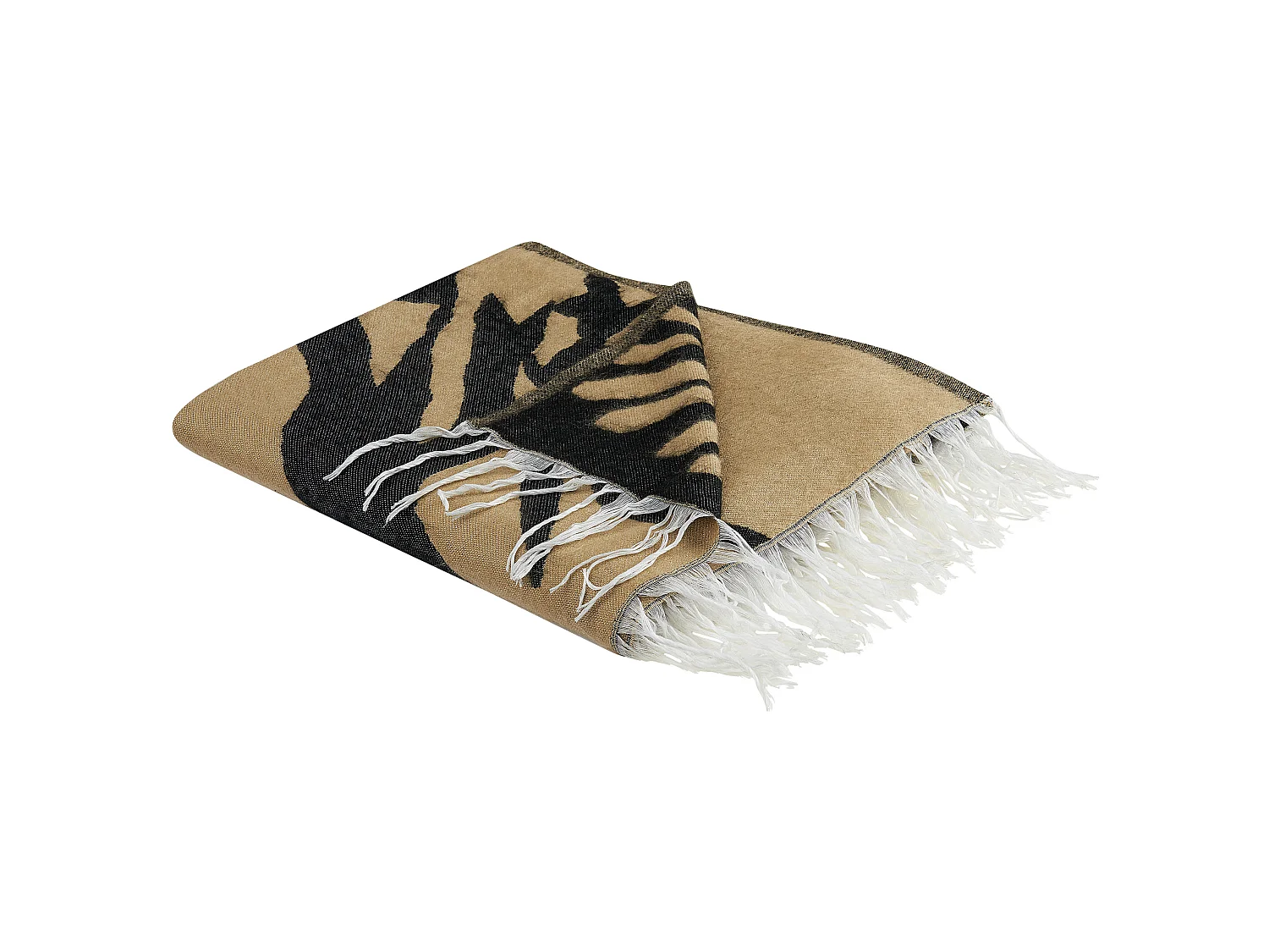 Coperta KUDIYA 130 x 170 cm Beige