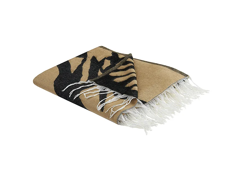 Coperta KUDIYA 130 x 170 cm Beige