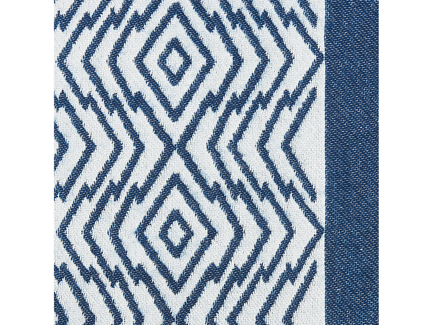 Plaid TARLAY Stof 130 x 170 cm Blauw