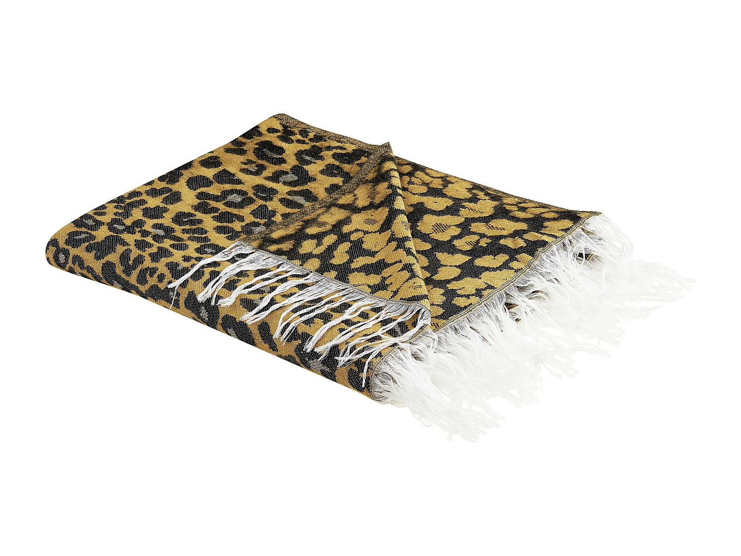 Plaid JAMUNE 130 x 170 cm Bruin