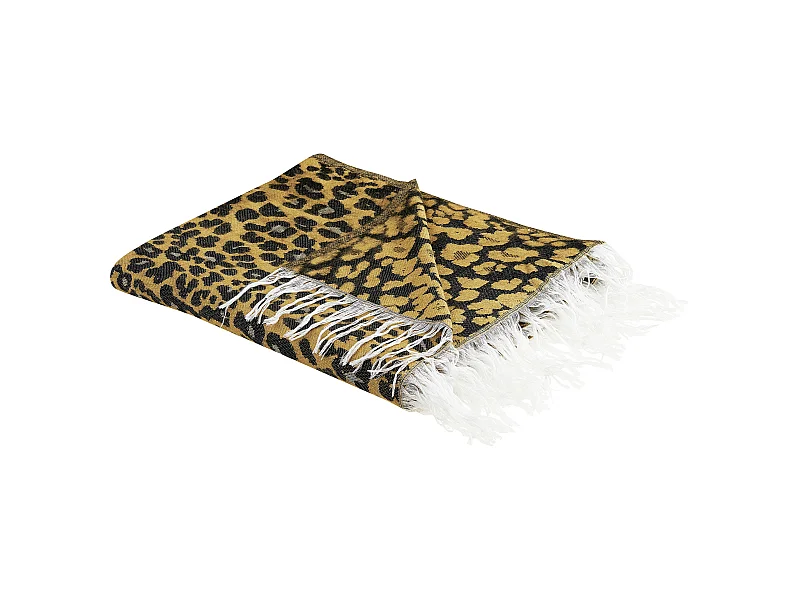 Couverture JAMUNE 130 x 170 cm Marron