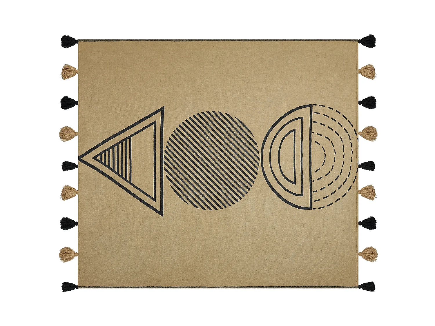Coperta THUMKI Tessuto 130 x 170 cm Beige