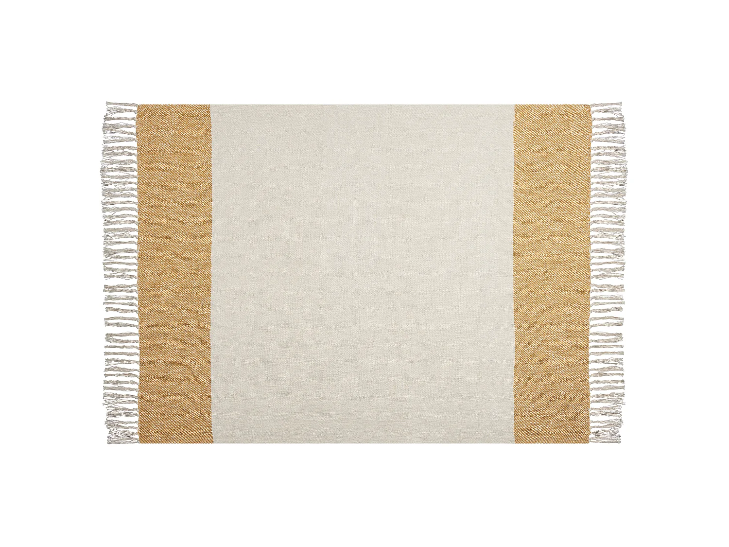 Blanket SALME Fabric 130 x 170 cm Beige