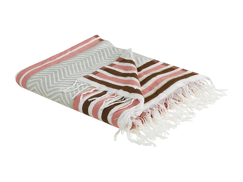 Coperta MAGAR Tessuto 130 x 170 cm Beige