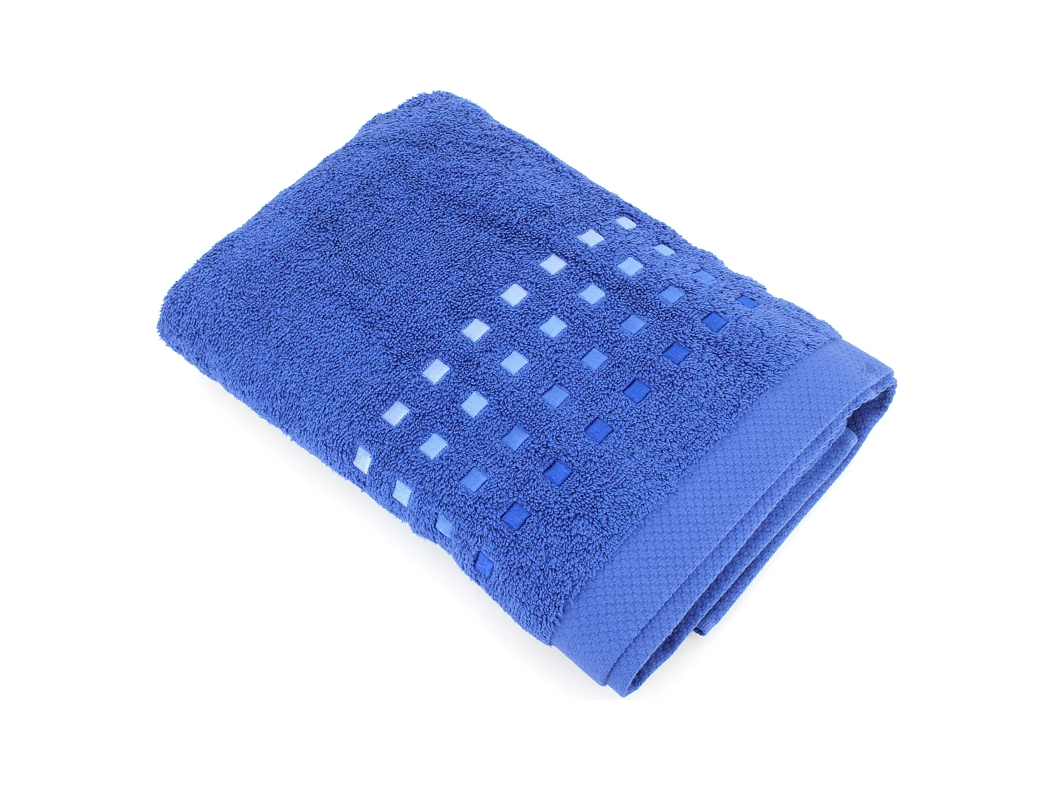 Drap de douche 70x140 cm coton 550 g/m2 PURE PRIMAVERA bleu Marine