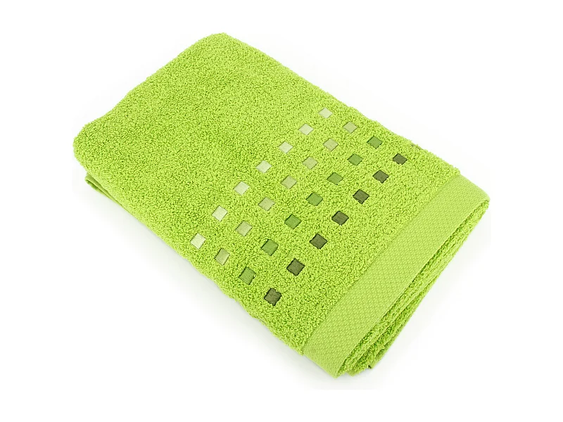 Drap de douche 70x140 cm coton 550 g/m2 PURE PRIMAVERA Vert Pistache