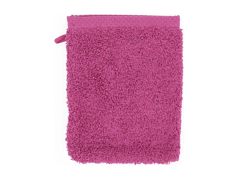 Gant de toilette 16x21 cm PURE Prune 550 g/m2