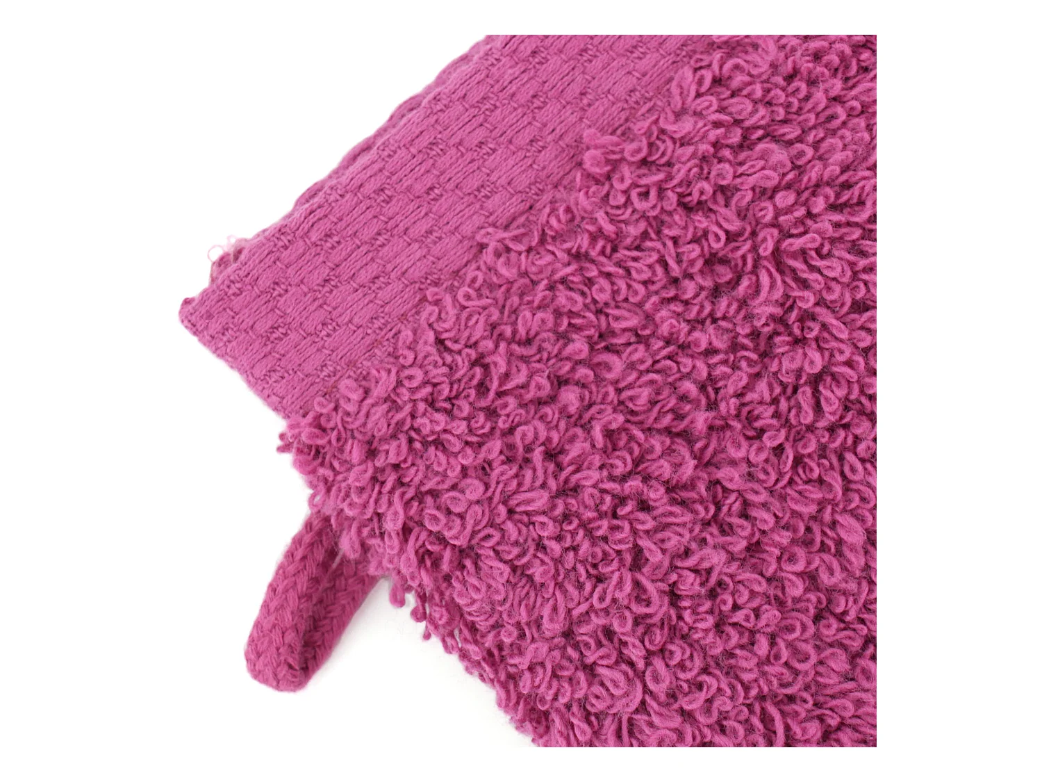 Gant de toilette 16x21 cm PURE Prune 550 g/m2